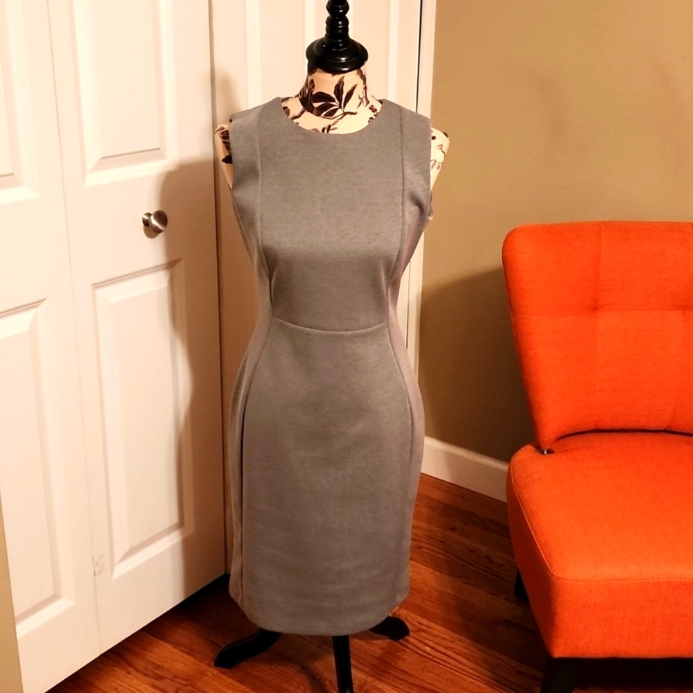 Calvin Klein sleeveless sheath dress
